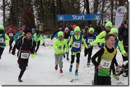 Start der Altersklassen U12 über 1810 m